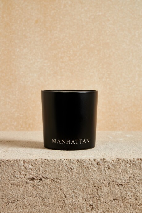 Vela aromática Manhattan negro