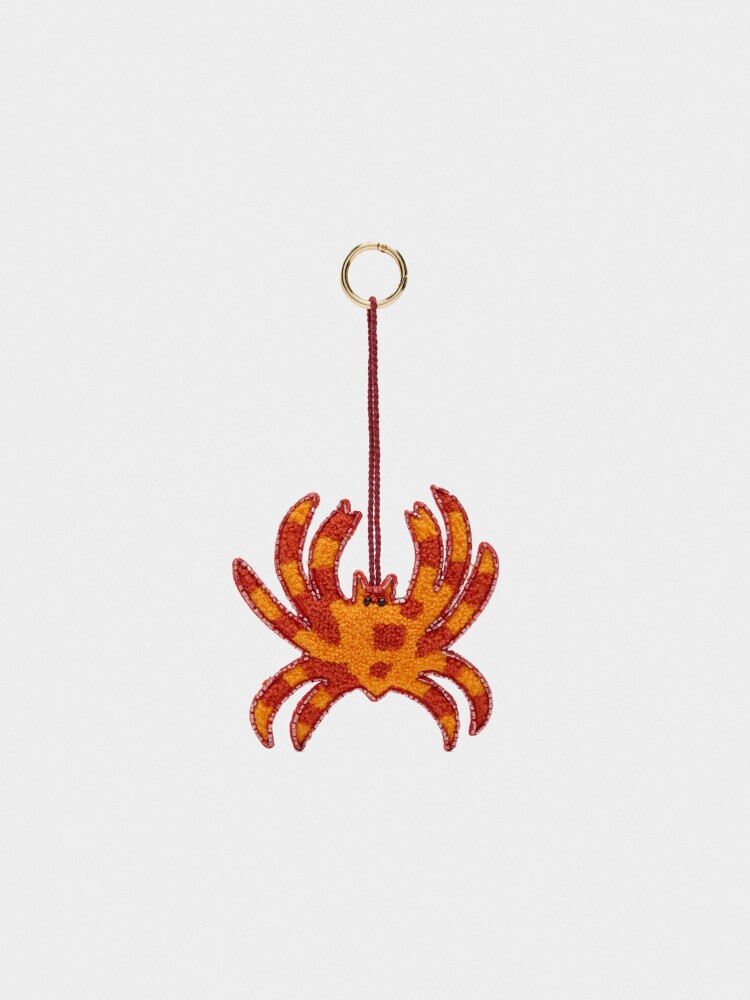 Llavero Charm Cangrejo naranja