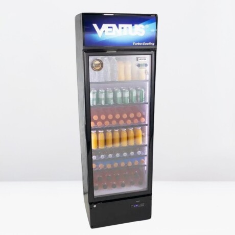 Heladera exhibidor vertical puerta vidrio 360lts Heladera exhibidor vertical puerta vidrio 360lts