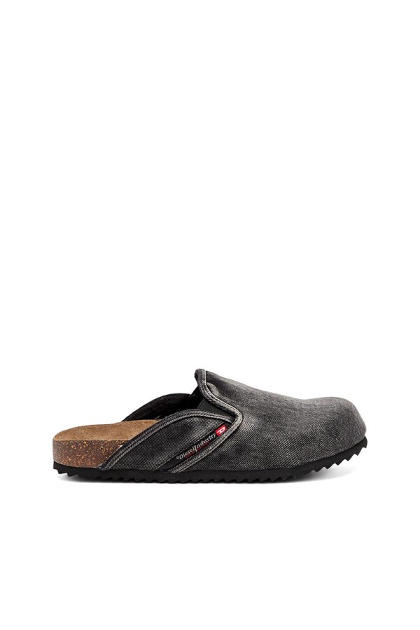 Zuecos Para Hombre D-Woodstock Slip-On Negro