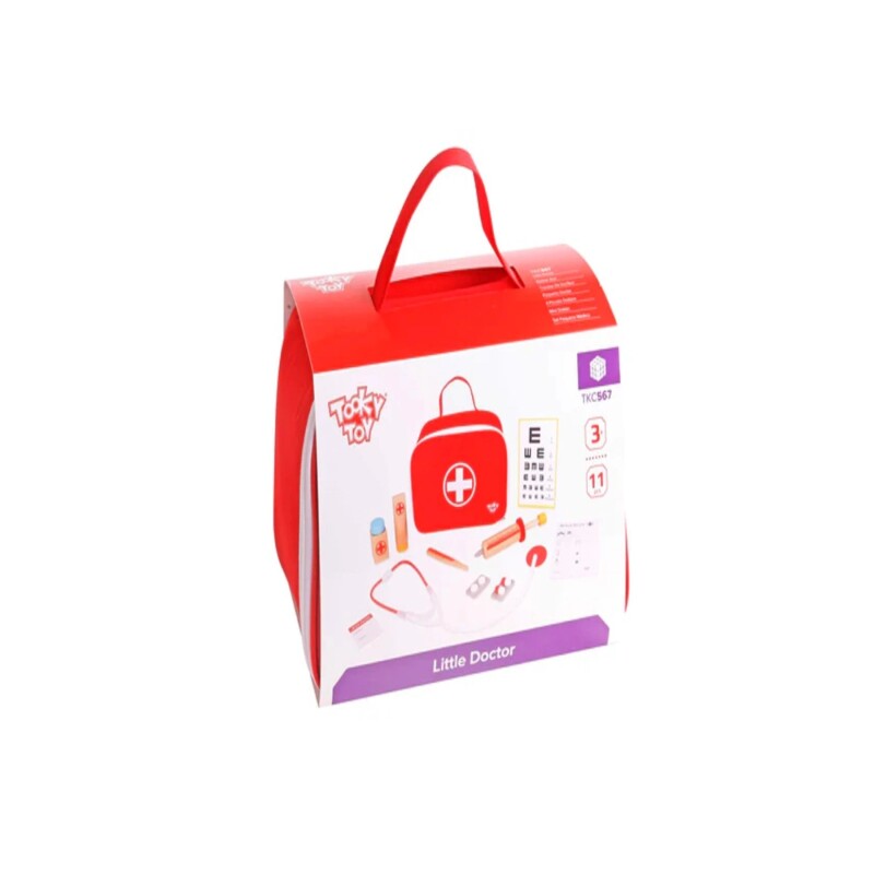 Juego Little Doctor 11 pzs Tooky Toy Juego Little Doctor 11 pzs Tooky Toy