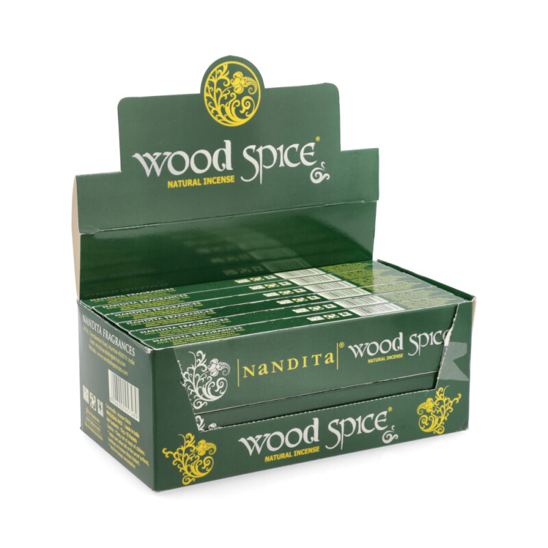 INCIENSO NANDITA CAJA X12 Wood Spice