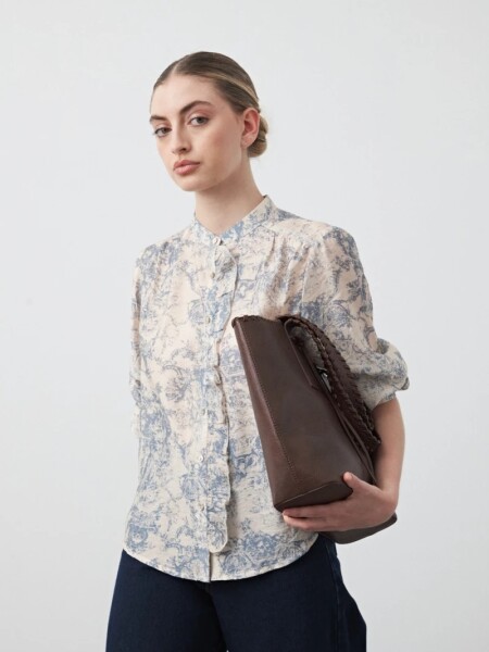 CAMISA D.CASSIN LIU AZU BEI