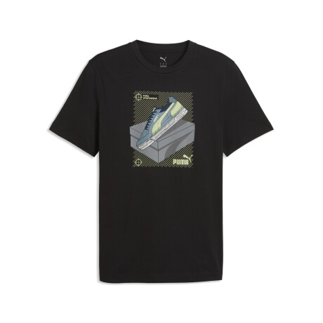 Remera Gráfica Sneaker 69177701 Negro