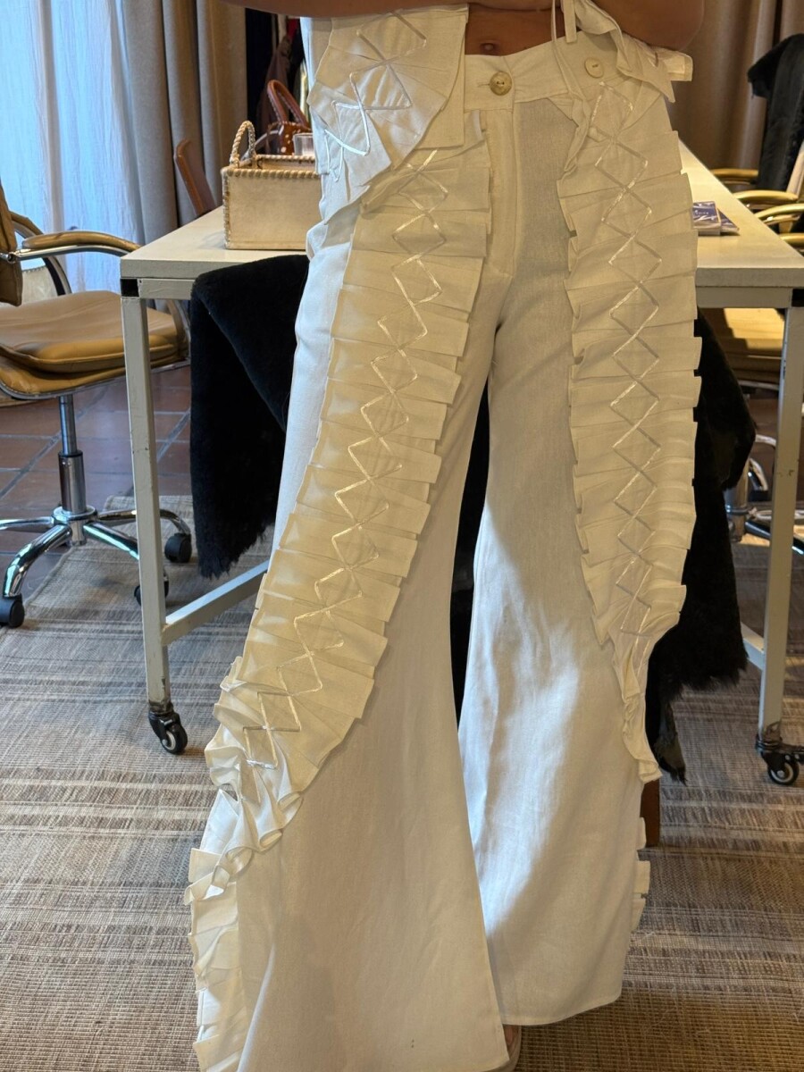 Dancing Queen Pants - Blanco 