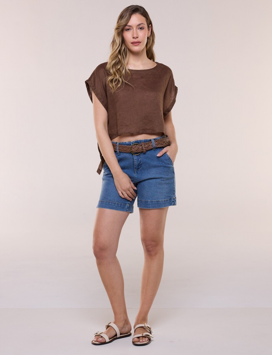 Short Cinto - Jean 