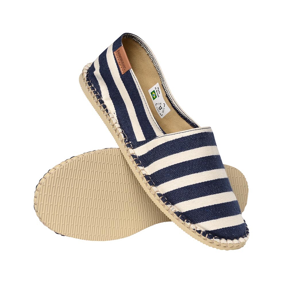 Alpargatas Havaianas Origine Havaianas Iv Print Mujer Gris Arena/Marino