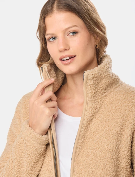 CAMPERA SHERPA Beige