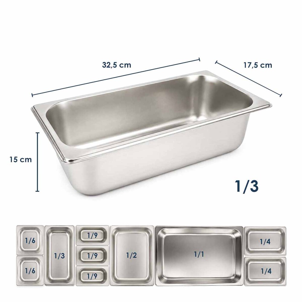 Cuba Rechaud 1/3 H10 cms. 03-14 Cuba Rechaud 1/3 H10 cms. 03-14