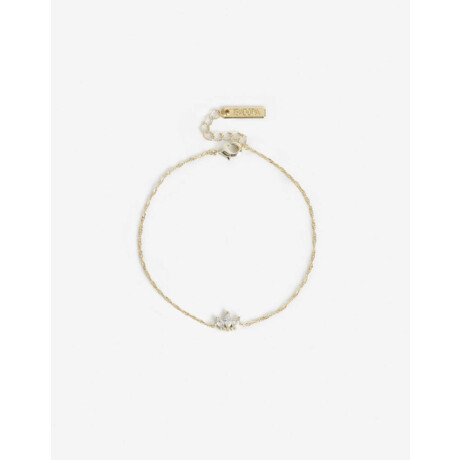 Pulseras Flexibles Cubic zirconia Dorado