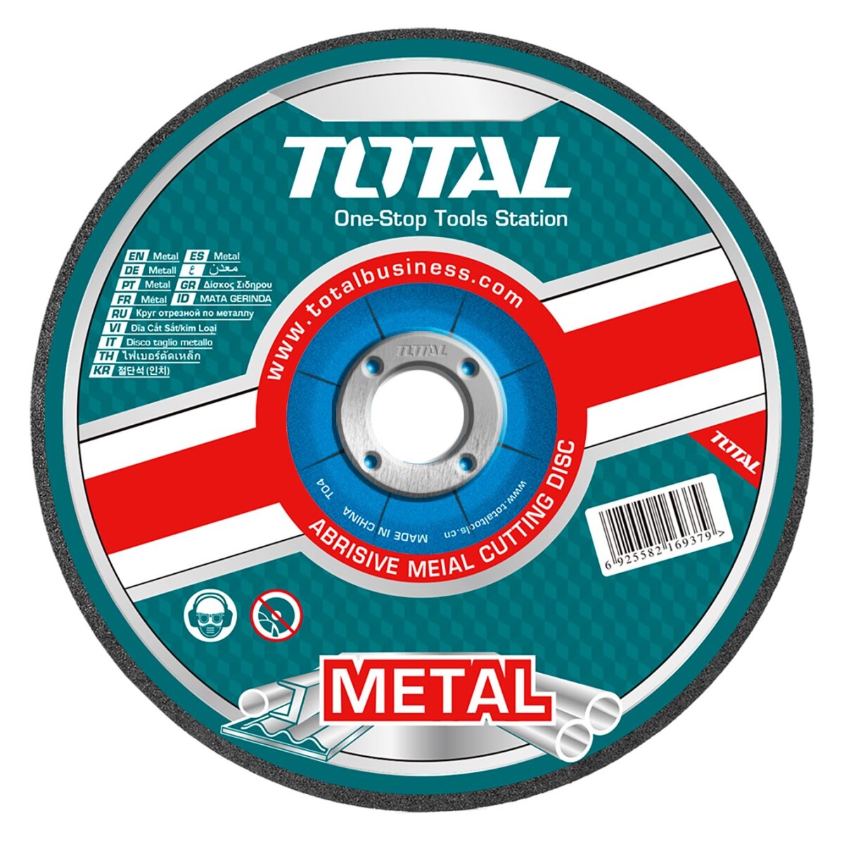 Disco Corte Metal Para Amoladora 9" - 6.0mm 