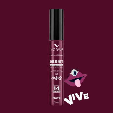 Labial Líquido Vogue Resist Vive 3ml Labial Líquido Vogue Resist Vive 3ml