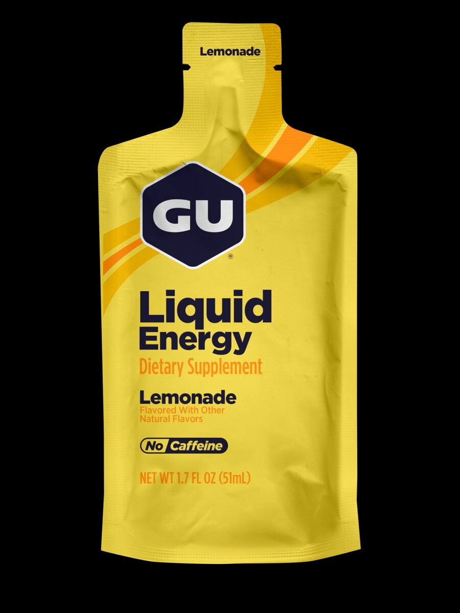 Gel Liquid GU Limonada Unidad Sin Cafeina 