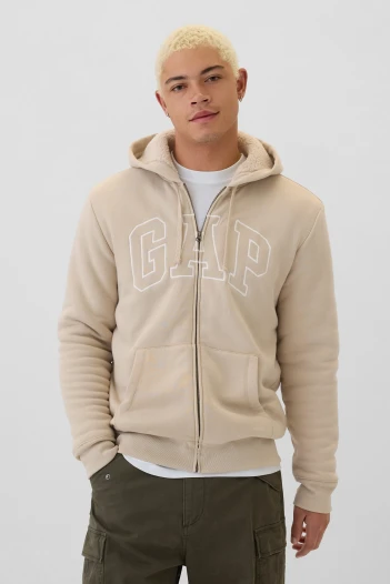 Canguro Con Corderito Logo Gap Hombre Bedrock 291