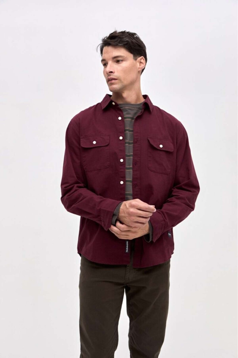 Sobrecamisa Lukas - Bordo 