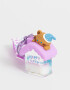 Llavero Lúdico Llavero Y Charm En Forma De Casita - Violeta Lila