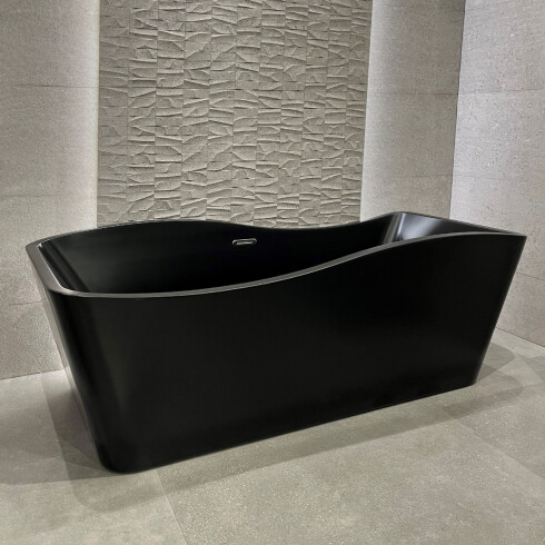 Bañera Lanark De Acrilico Negro Mate 000