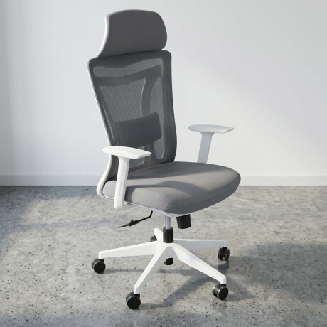 SILLA DE OFICINA MALLA BLANCO AMANE