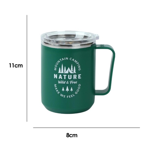 Taza acero inoxidable 400ml Taza acero inoxidable 400ml