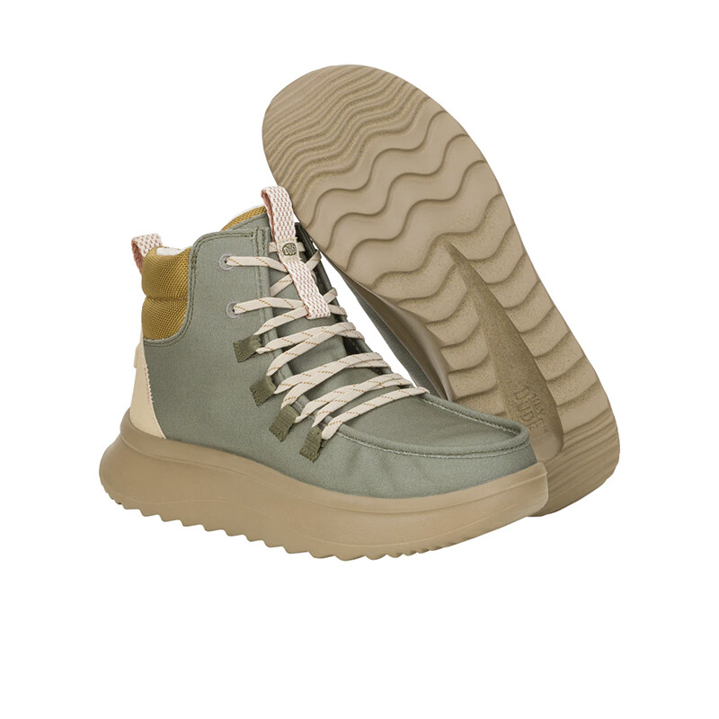 Botas Hey Dude Wendy Peak Verde