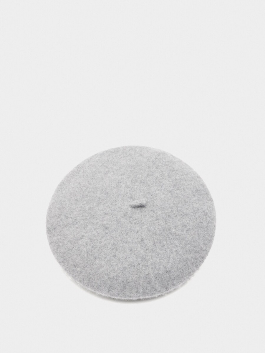 Boina De Lana gris