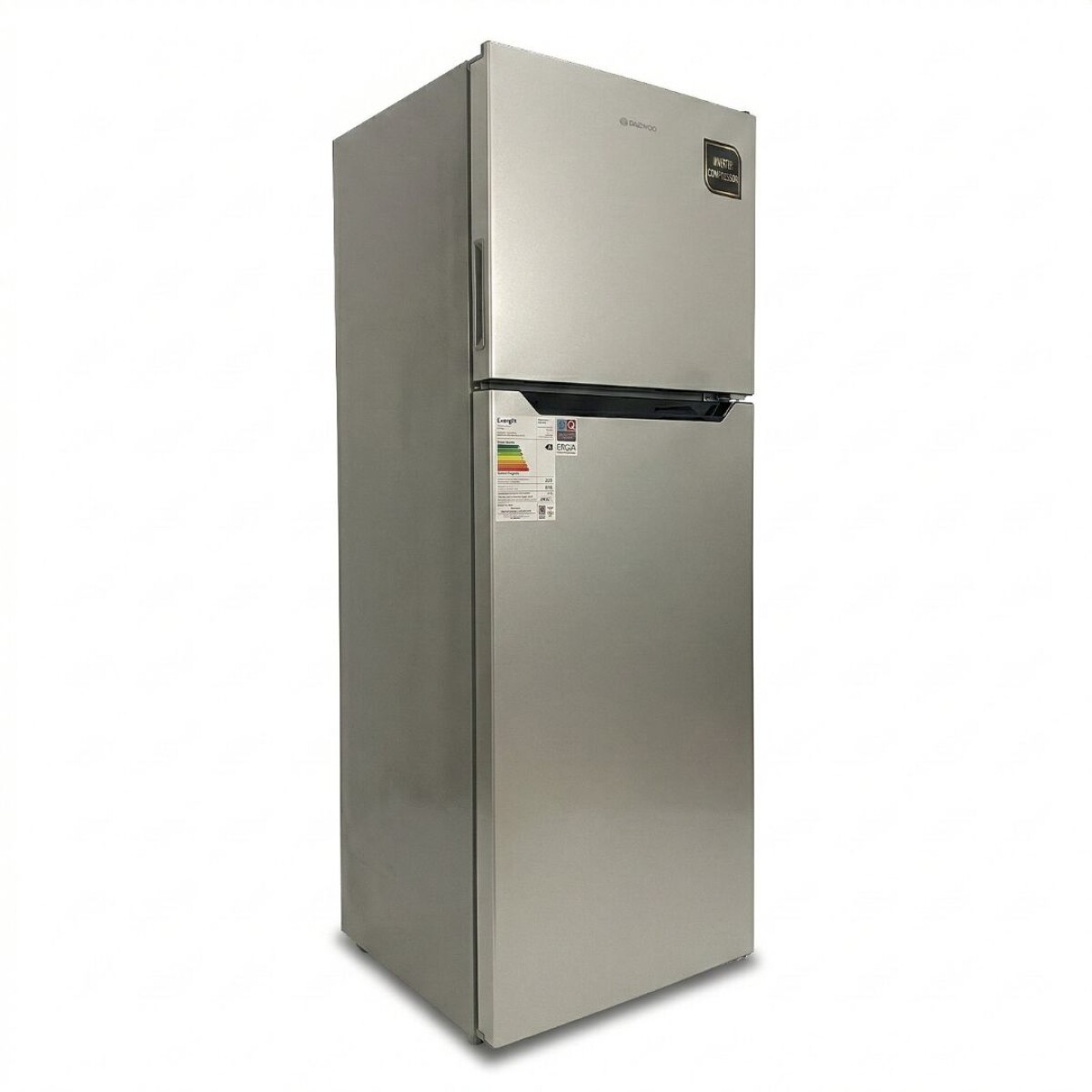 Heladera Inverter Daewoo 298 Lts l Frio Seco | Color gris 