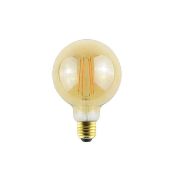 Lámpara LED vintage globo ámbar E27 7W luz cálida IX1861