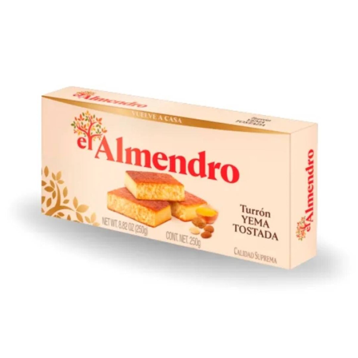 Turrón El Almendro de Yema Tostada - 200 Grs 