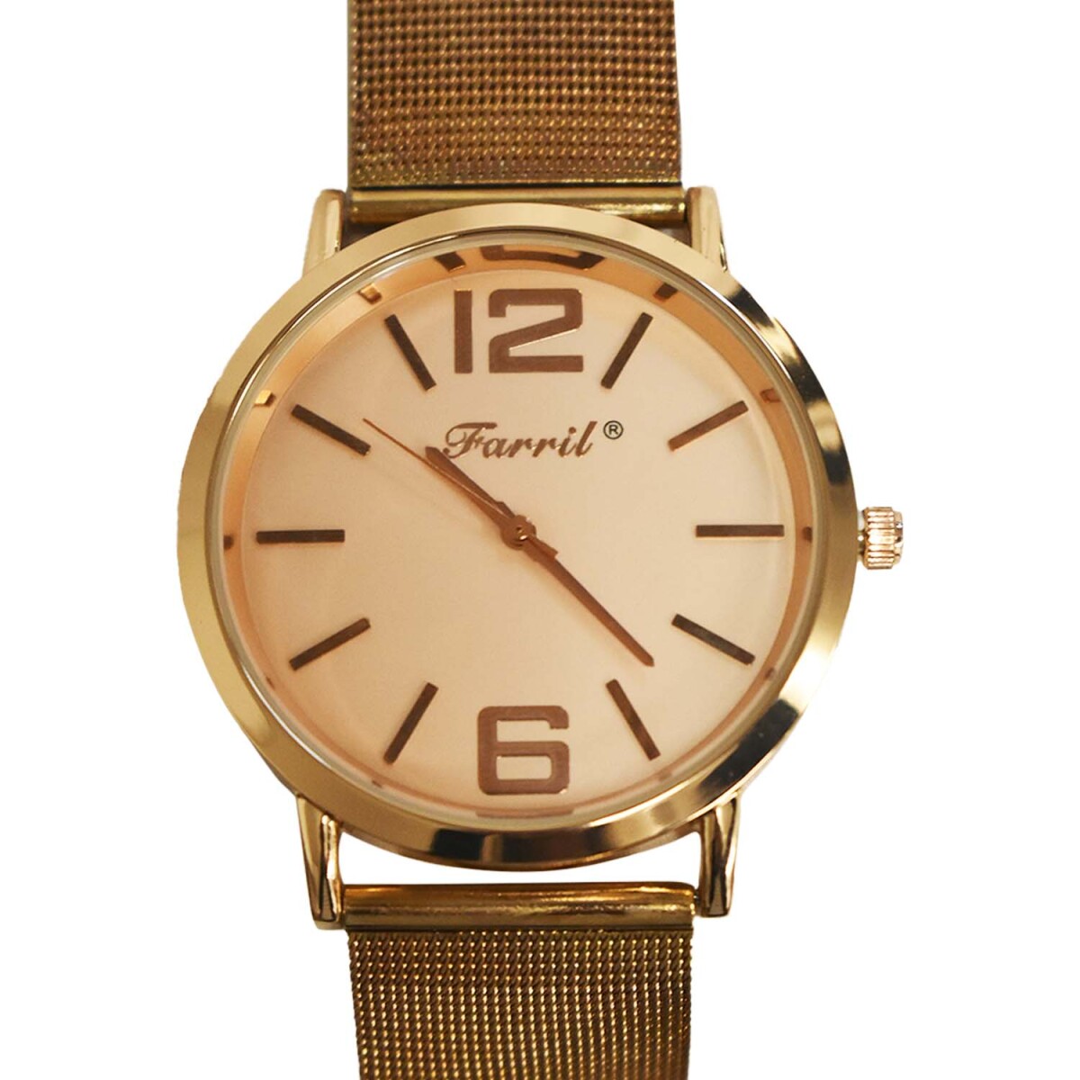 Reloj de Pulsera para Mujer Diseño Moderno Urbano Elegante - Cobre 