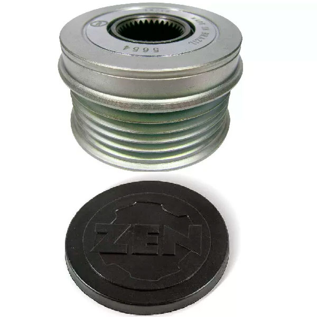 POLEAS ALT.Y DINAMO - FIAT 500-DOBLO-BRAVO-PANDA DENSO 5R 58EXT. ZEN 