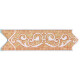 Guarda Con Lirios En Beige Y Blanco De 6X20 Azulmat