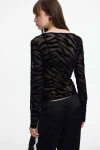Remera Zebra Negro
