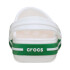 Crocs Crocband Clog K - Niños más de 5 años White/green Ivy