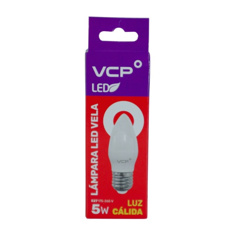 LAMPARA LED VELA 5W E27 2700K ESME LAMPARA LED VELA 5W E27 2700K ESME