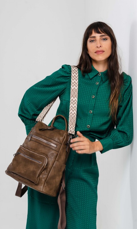 MOCHILA BROOKLYN TOPO
