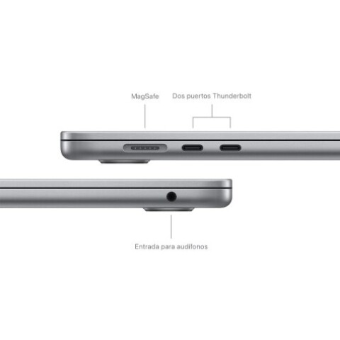 Apple MacBook Air 13" (8GB RAM 512GB, Chip M3, CPU de 8 núcleos Y GPU de 8 núcleos) Teclado Español Apple MacBook Air 13" (8GB RAM 512GB, Chip M3, CPU de 8 núcleos Y GPU de 8 núcleos) Teclado Español