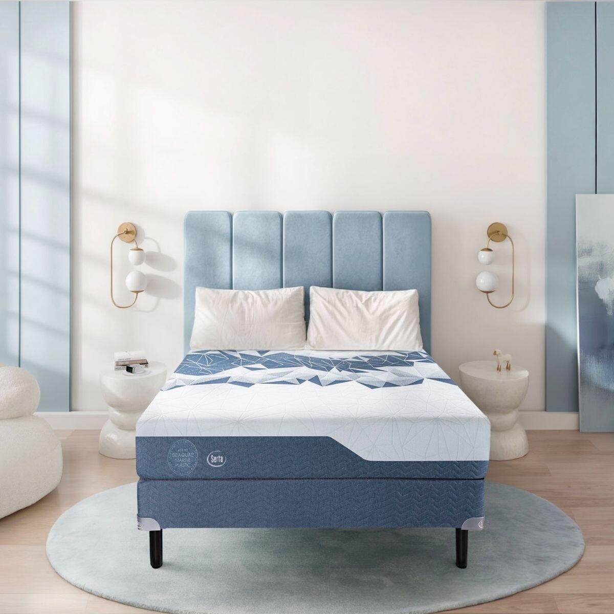 Conjunto Sommier Luisiana - 2 Plazas - 1.40 x 1.90 