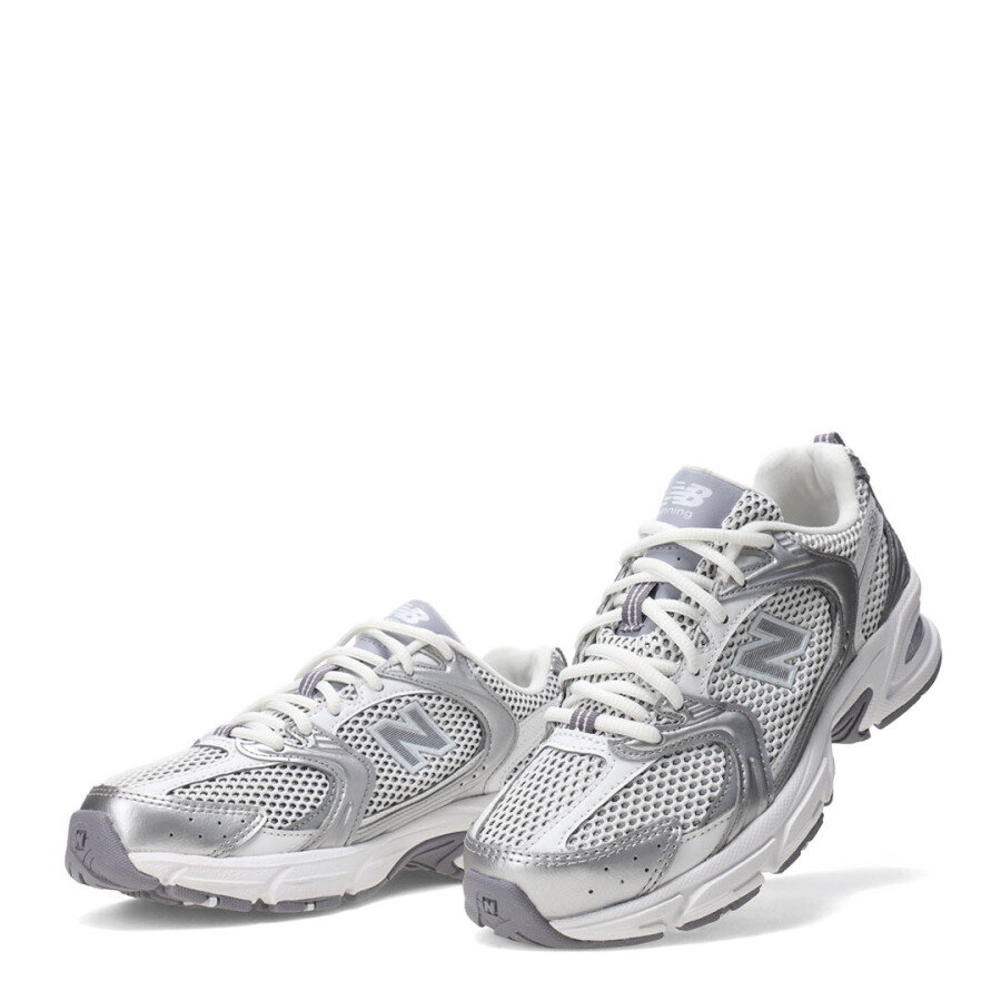 Championes Unisex New Balance 530 Gris Metalizado
