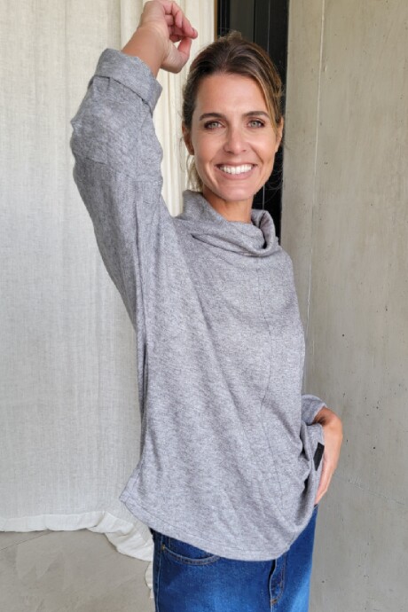 Polera Munich Gris melange