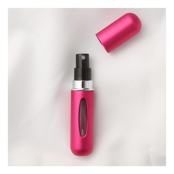 Frasco Mini Botella Recargable De Perfume Portátil X 5 Variante Color Fucsia