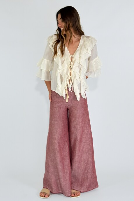 PANTALON WHITNEY Rojo