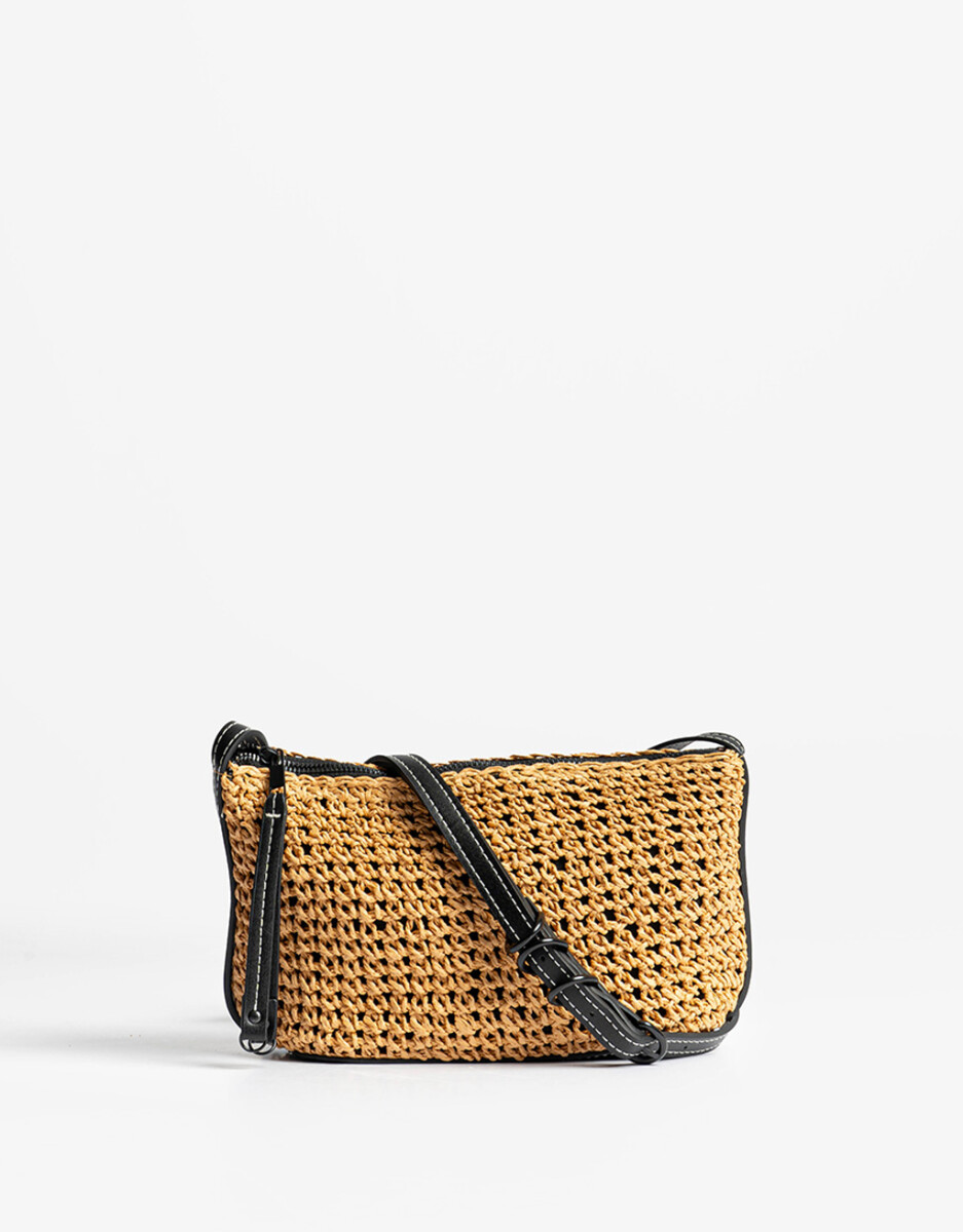 Bandolera Efecto Rafia 