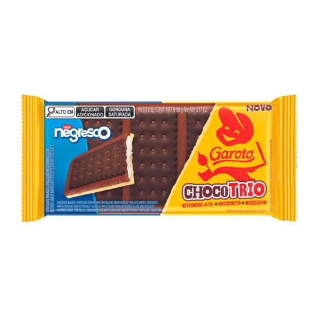 Garoto Choco Trio Negresco Garoto Choco Trio Negresco