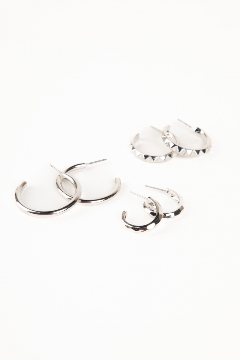 AROS DERMONT Plateado