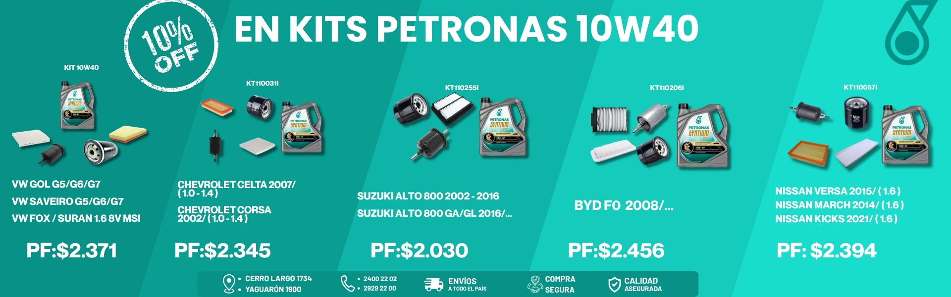 PETRONAS KITS 10%