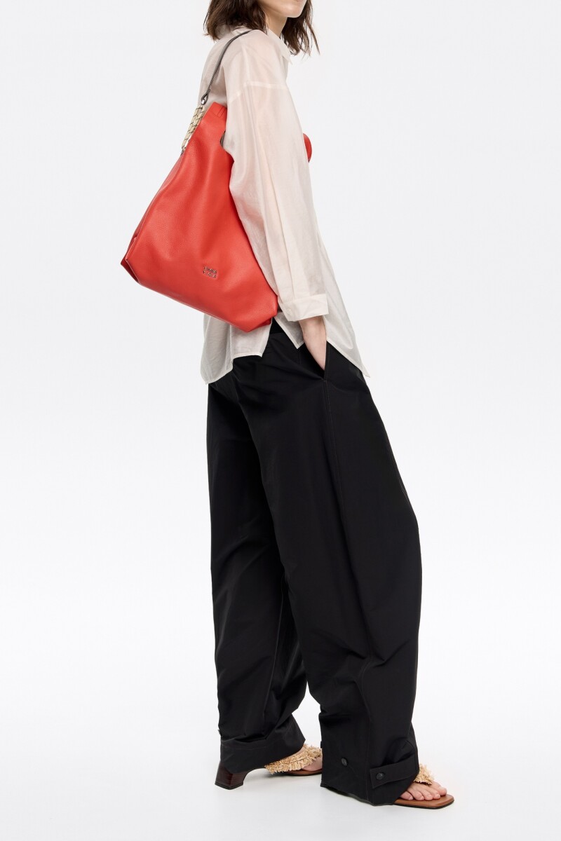 BOLSO PAPER M Coral