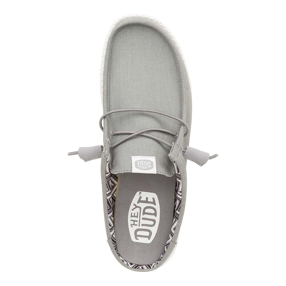 Zuecos Wally Slip Stretch Canvas - Hombre Grey