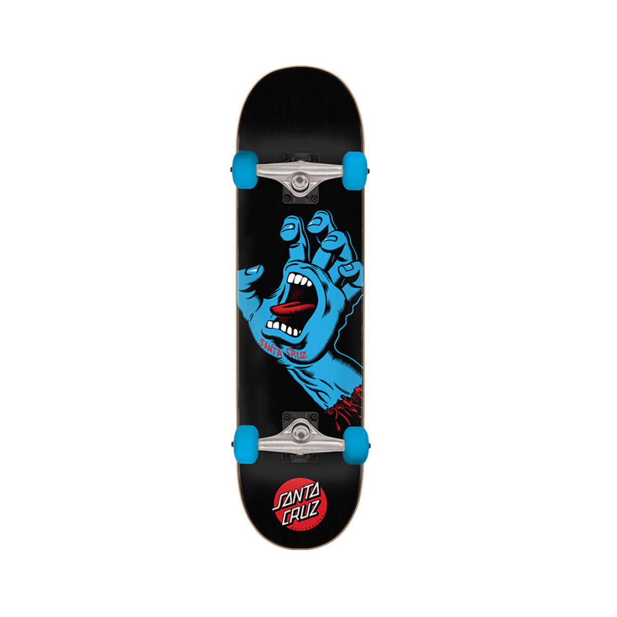 Skate Completo Santa Cruz Screaming Hand Dot 8.0 - Black 