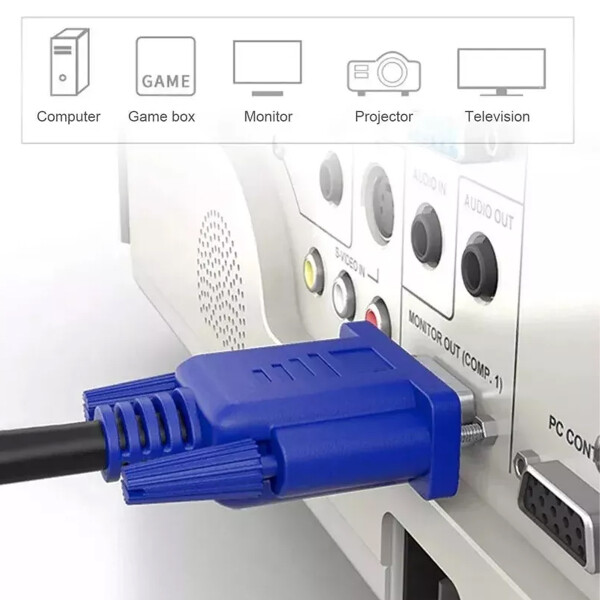 Cable Vga Para Monitor 3 Metros CABLE VGA 3M