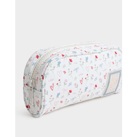 Portacosméticos Infantil Estampado Flores